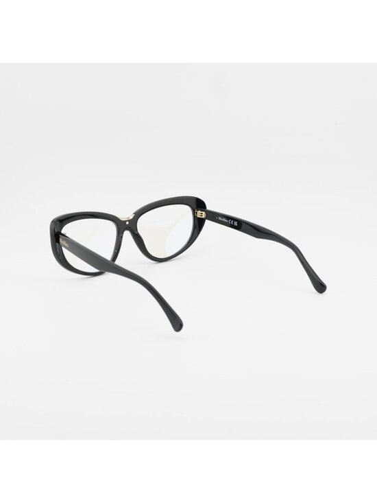 Max Mara MM5109-B 001 Eyeglasses Black 56mm Cat Eye Frame, Blue Light Block main image 7
